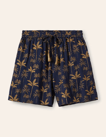 Bembridge Shorts-French Navy, Rainforest