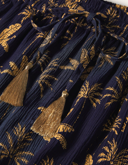 Bembridge Shorts-French Navy, Rainforest
