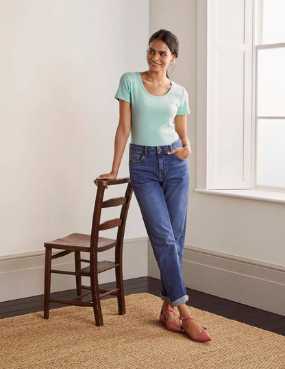 Essential Short Sleeve Tee-Spearmint