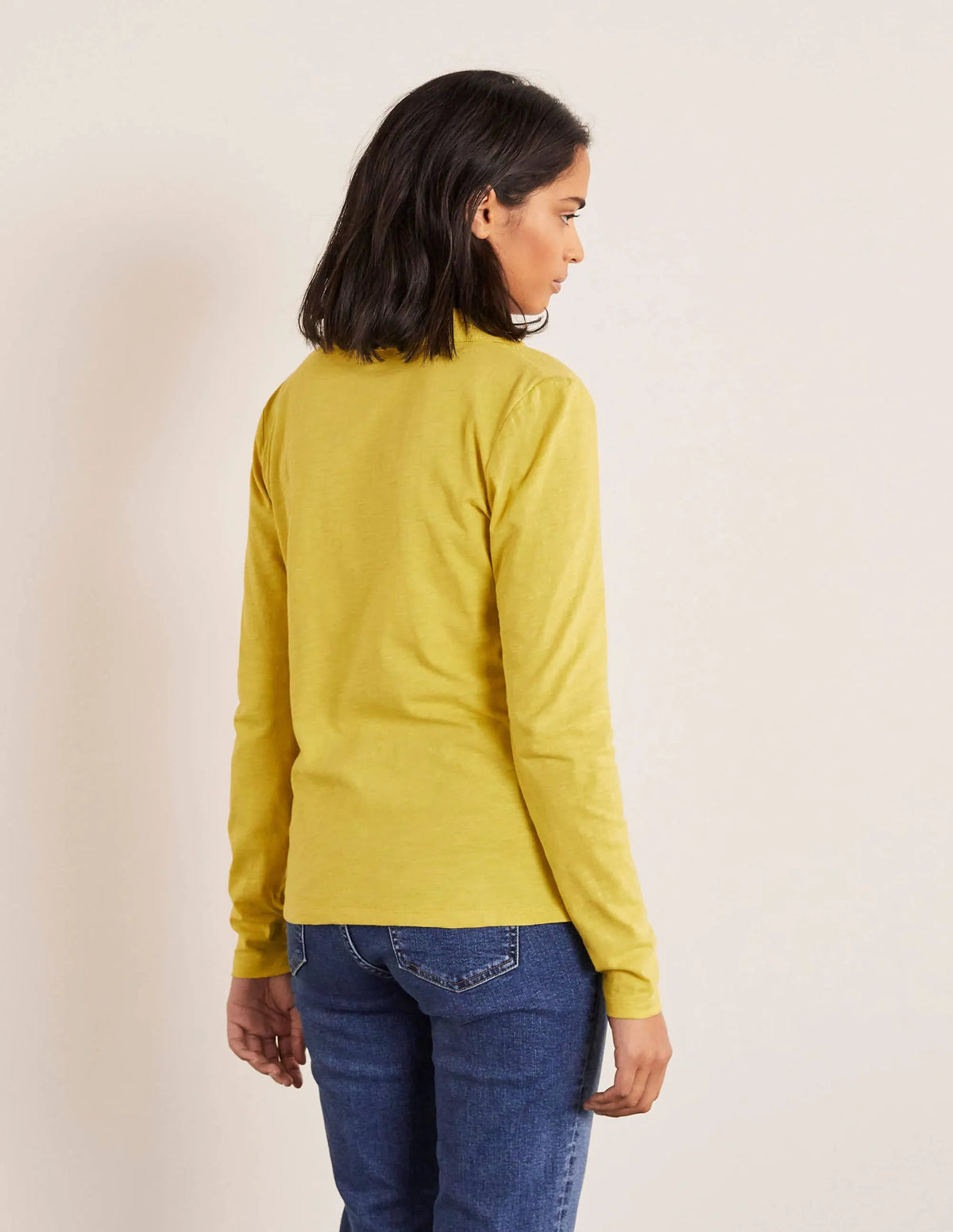 The Cotton Collar Notch Tee-Pineapple