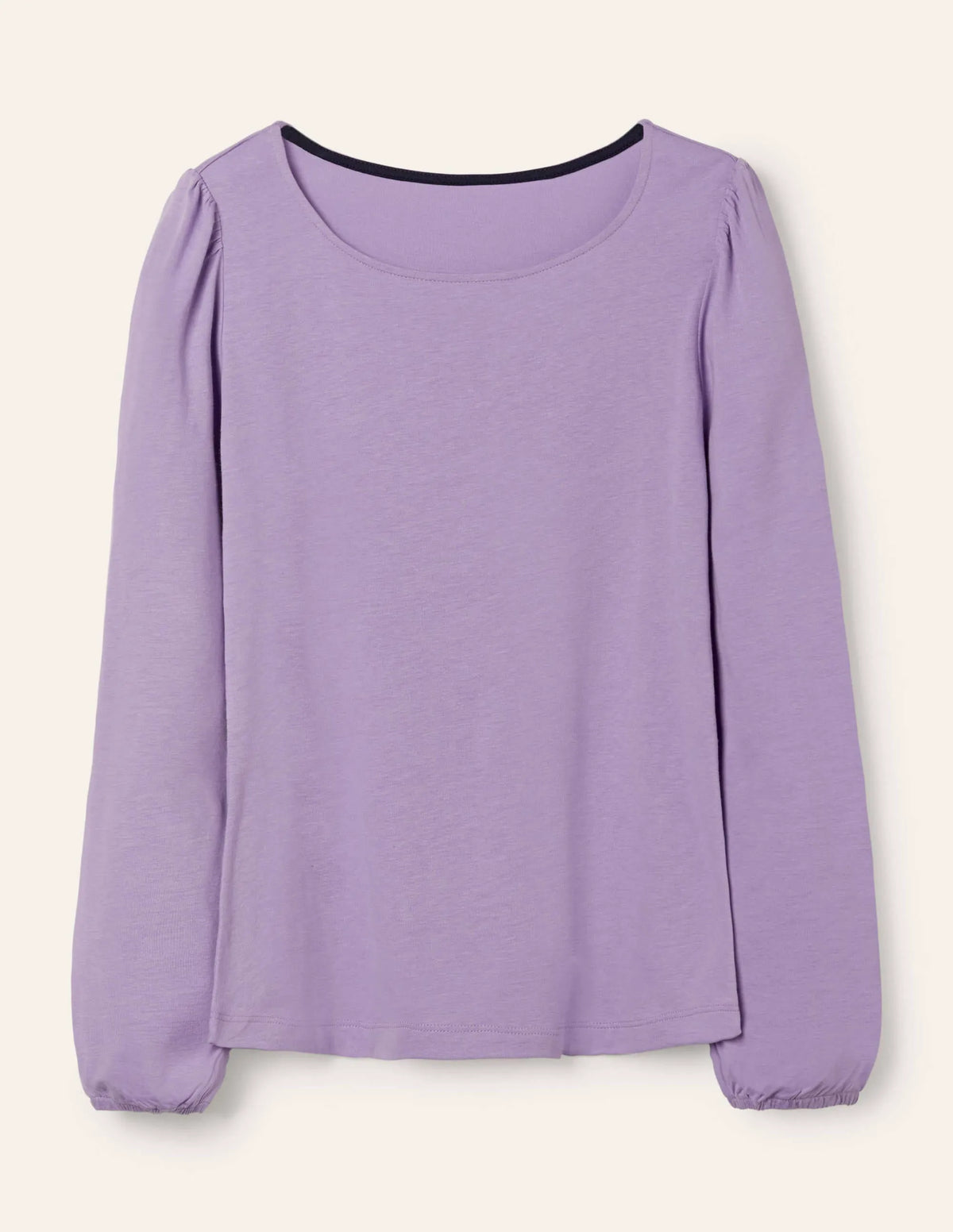 Supersoft Long Sleeve Top-Cool Violet