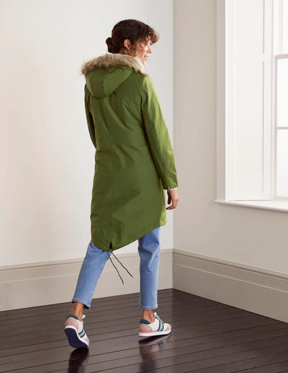 Dunbar Waterproof Parka-Oregano