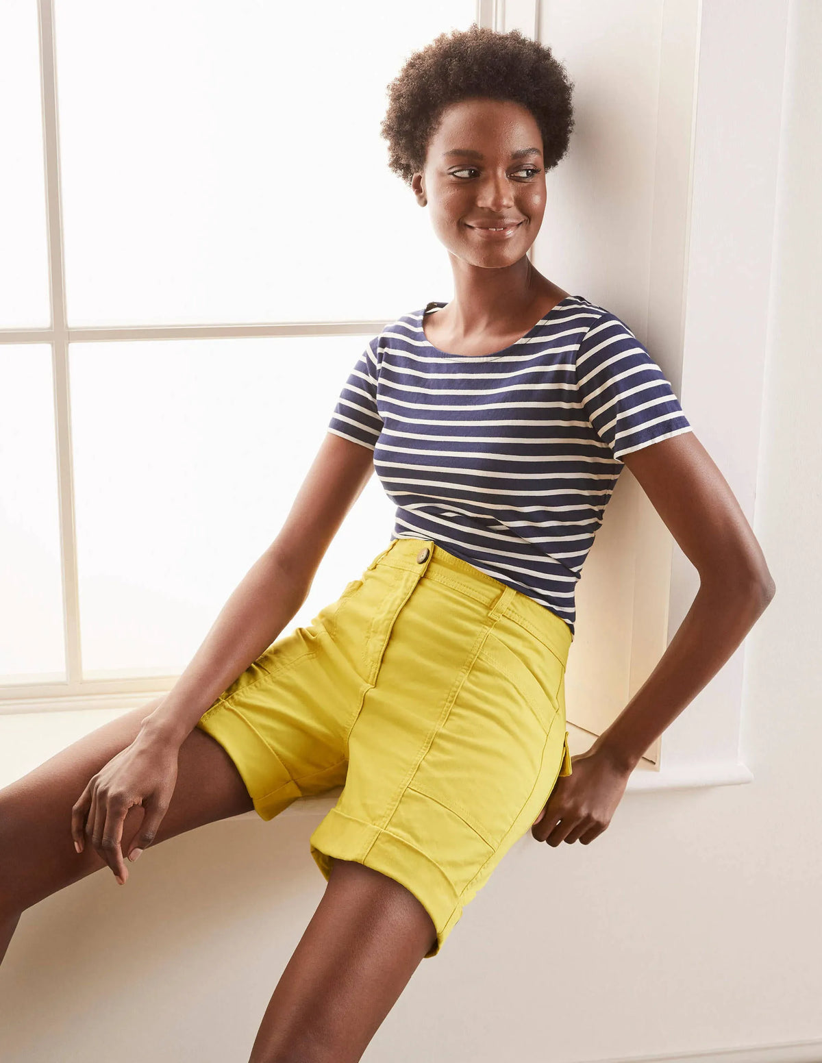 Abingdon Shorts-Pineapple