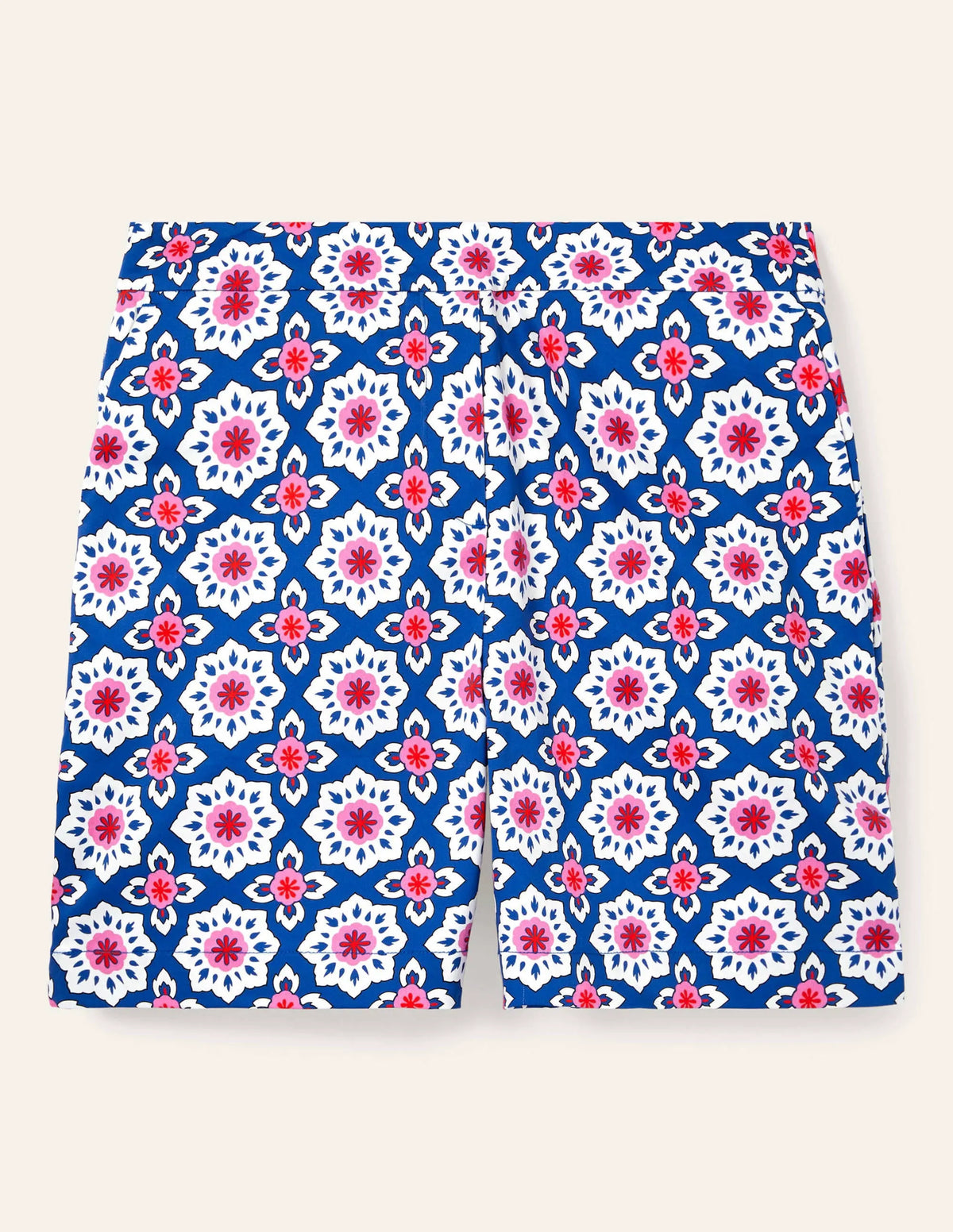 Pull On Shorts-Summit, Mosaic Stamp