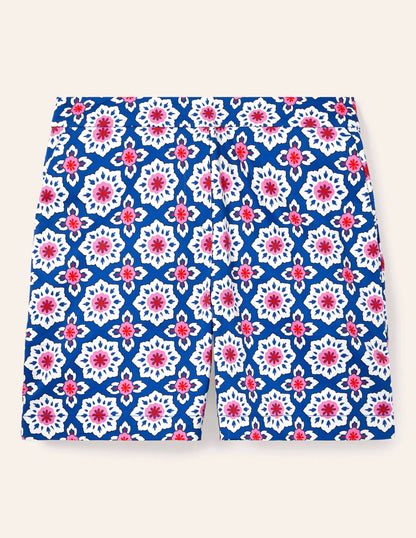 Pull On Shorts-Summit, Mosaic Stamp