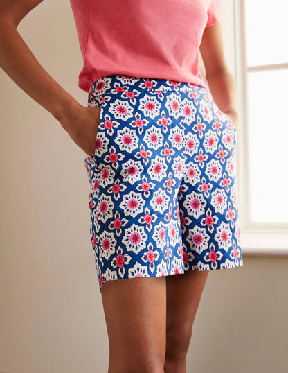 Pull On Shorts-Summit, Mosaic Stamp