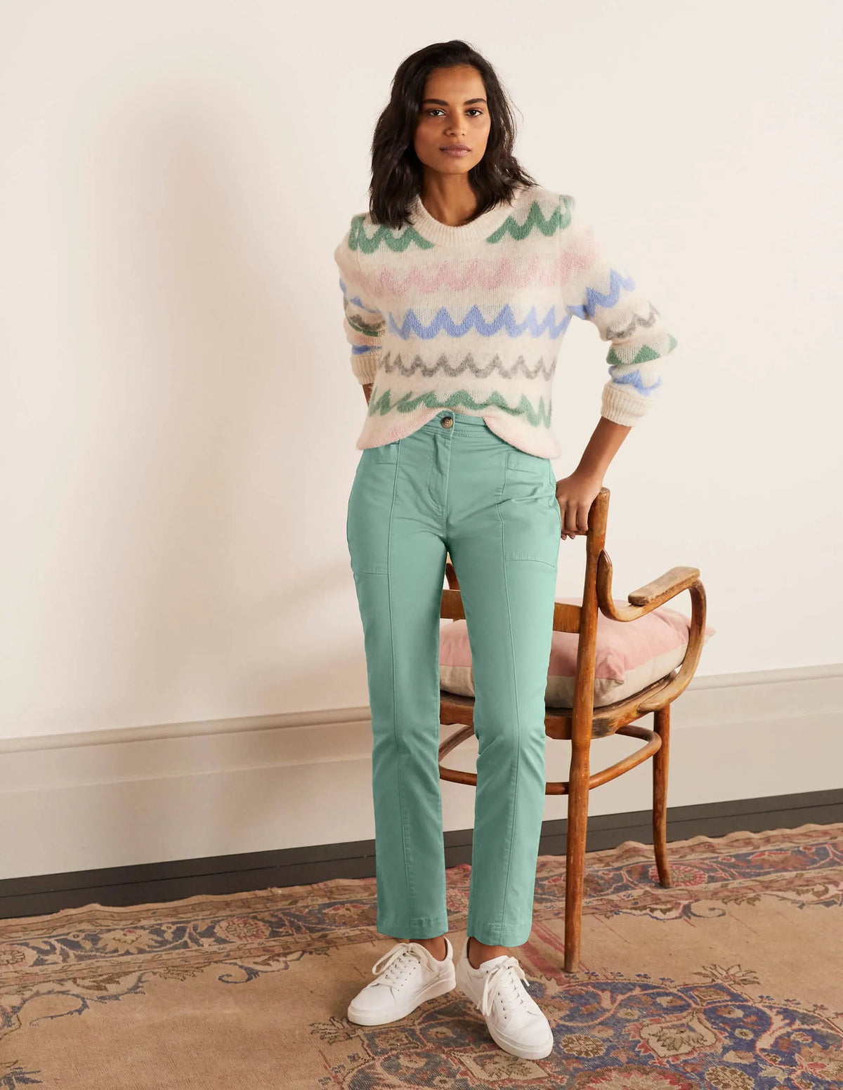 Abingdon Pants-Apple Mint