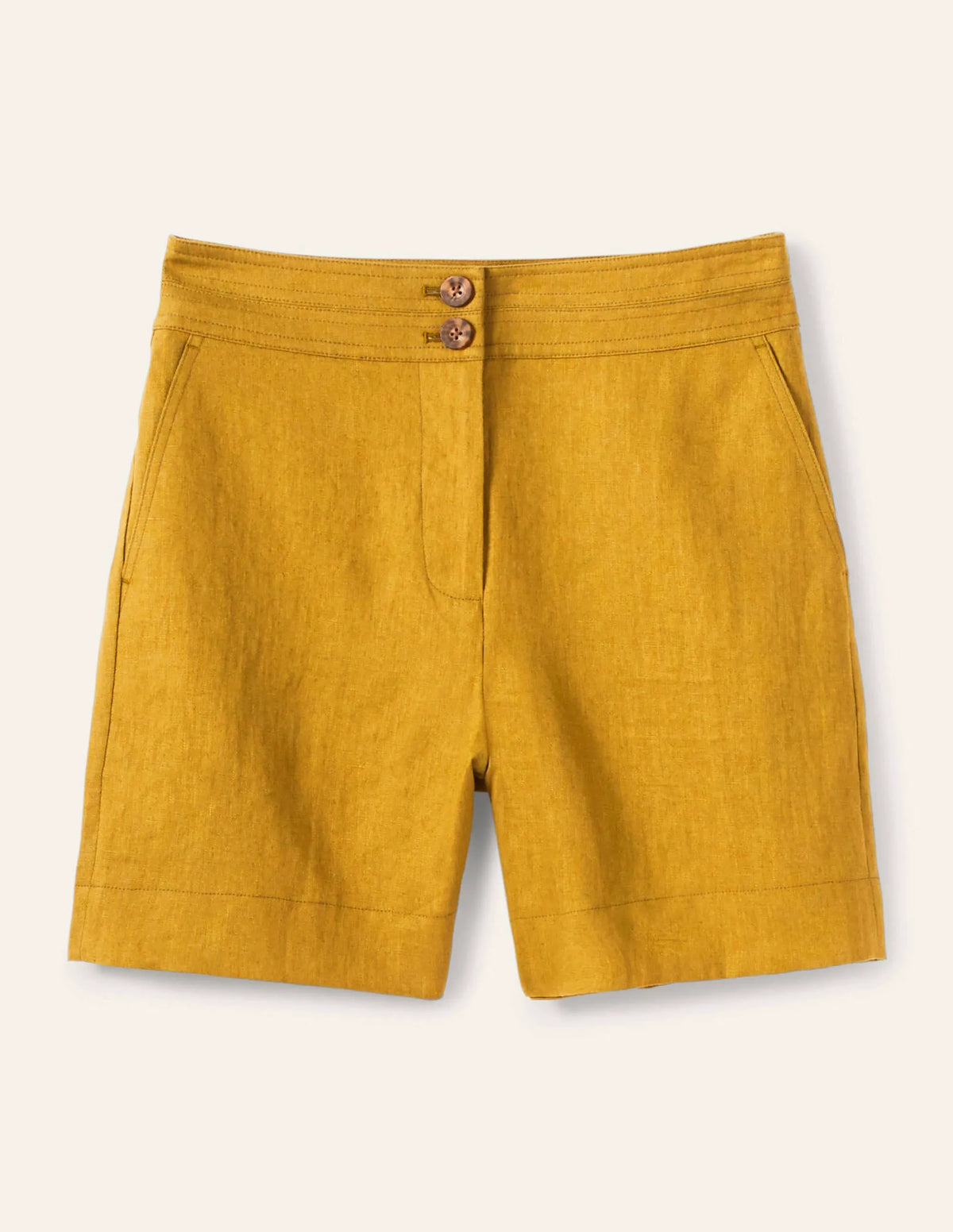Cornwall Linen Shorts-Tuscan Sun