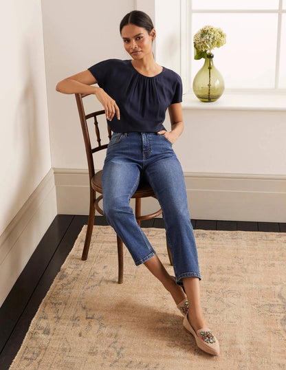 Florence Top-Navy