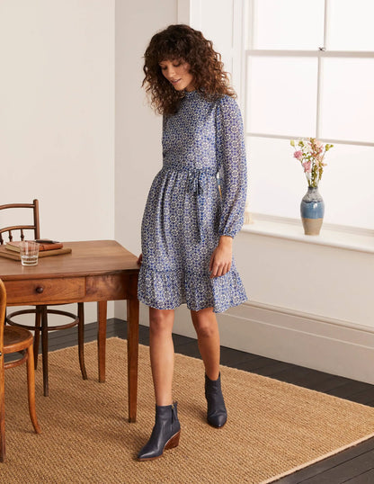 Lottie Belted Dress-Summit, Compass Knot