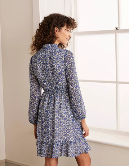Lottie Belted Dress-Summit, Compass Knot