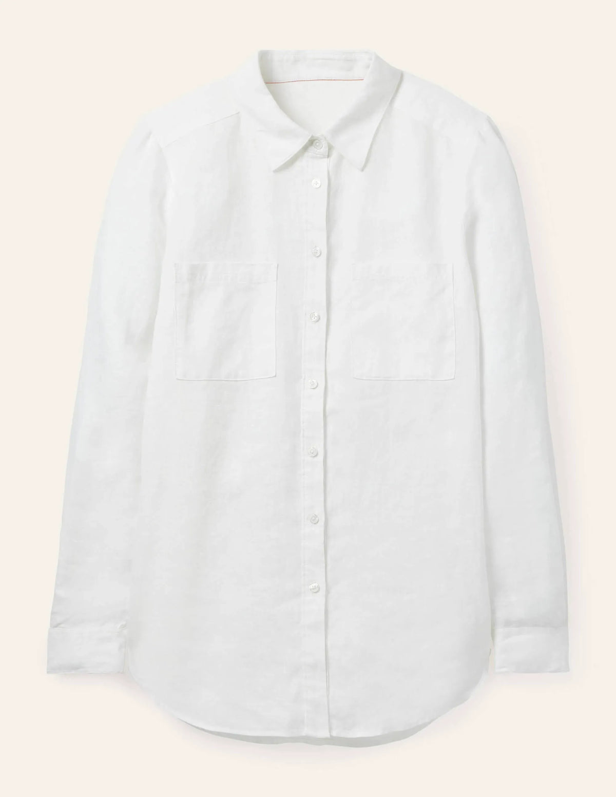Linen Shirt-White