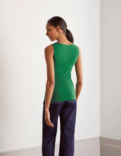 Double Layer Tank-Green