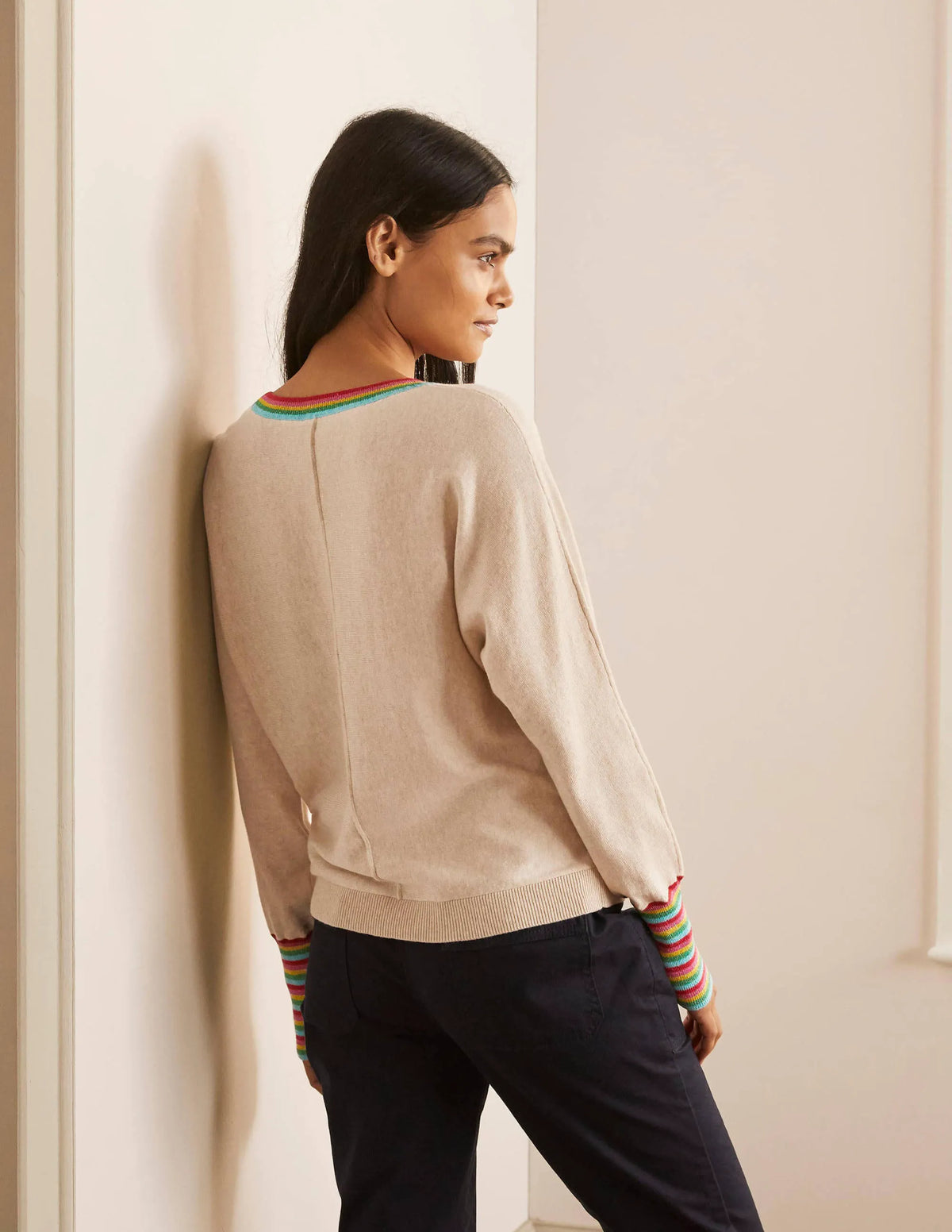 Lytton Sparkle Sweater-Oatmeal Melange