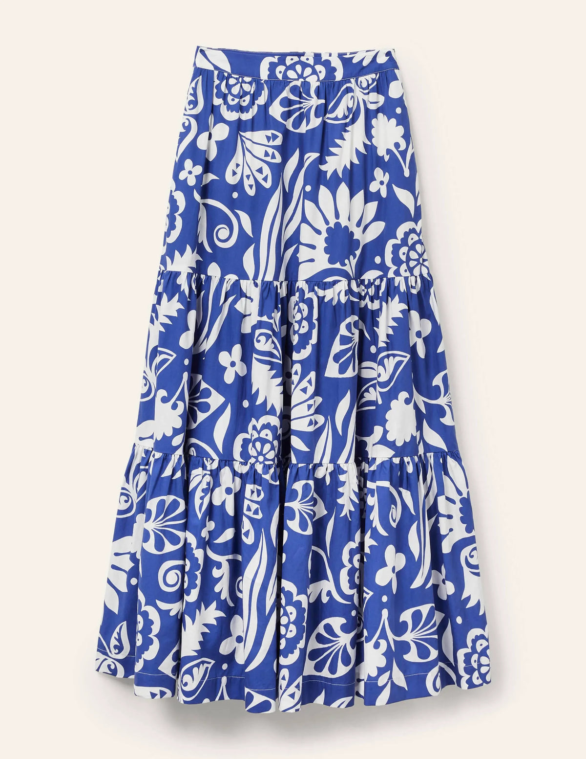Lorna Tiered Maxi Skirt-Summit, Garden Tropic