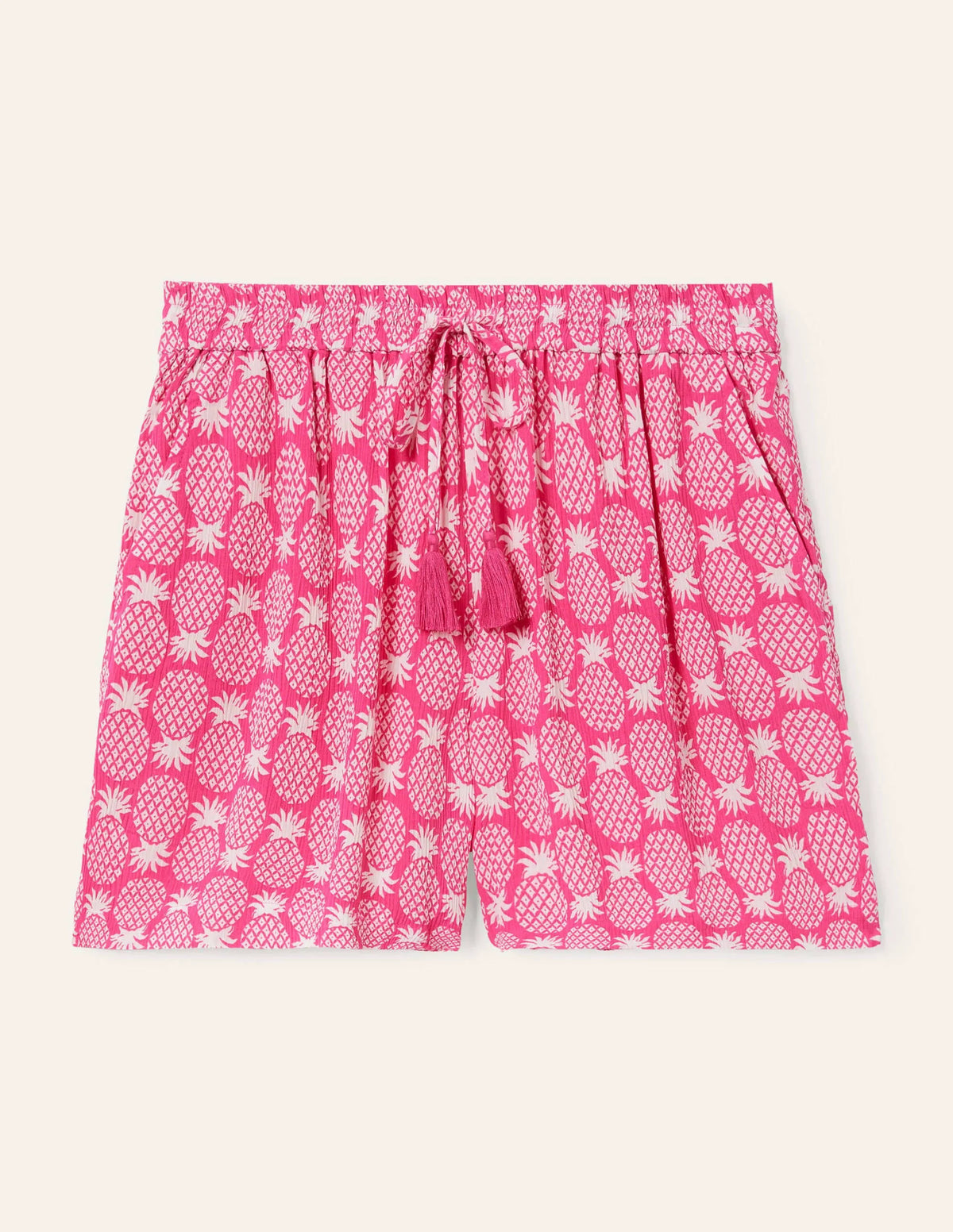 Bembridge Shorts-Party Pink, Pineapple Geo