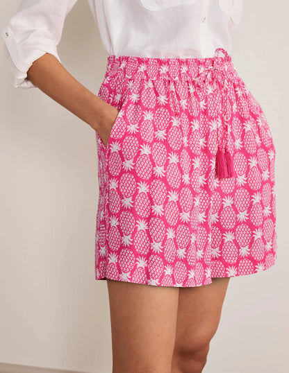 Bembridge Shorts-Party Pink, Pineapple Geo