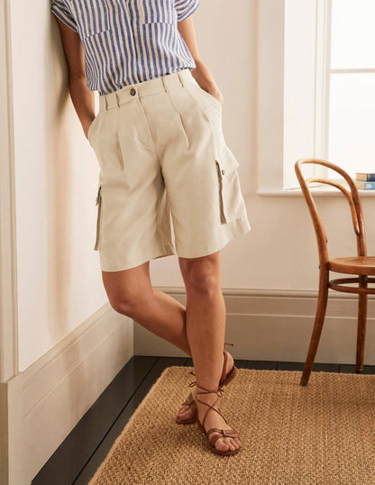 Ailesbury Cargo Shorts-Sand