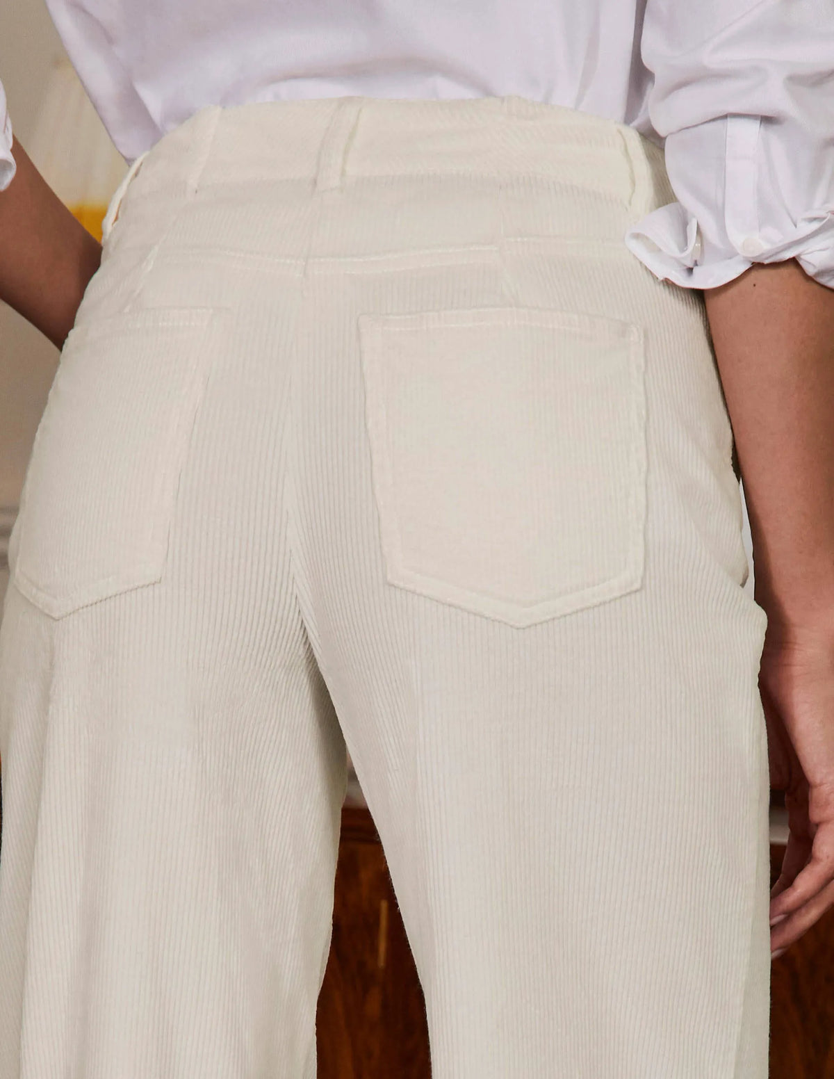 Alexia Pants-Ecru