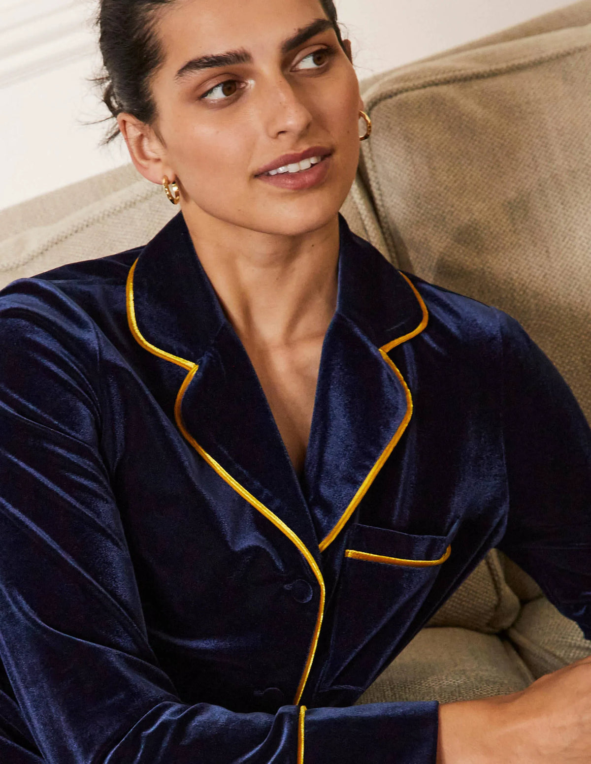 Zena Shirt-Navy