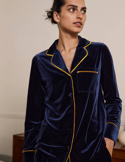 Zena Shirt-Navy