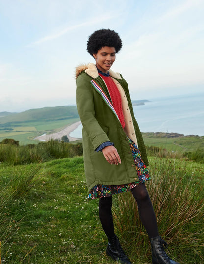 Dunbar Waterproof Parka-Oregano