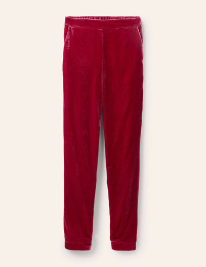 Velvet Pants-Pom Pom