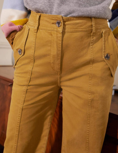 Wide Leg Chino Pants-Frankincense