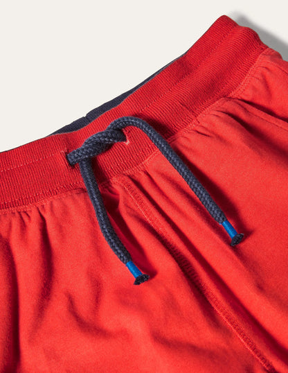 Jersey Baggies-Strawberry Tart Red