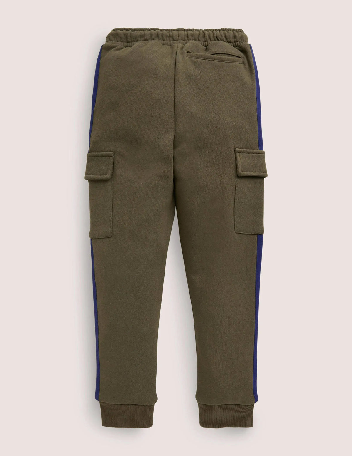Jersey Cargo Jogger-Classic Khaki/ College Navy
