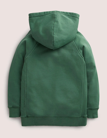 Garment Dye Hoodie-Trekking Green