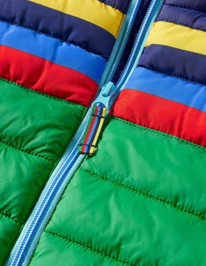 Packaway Vest-Highland Green Multi Stripe