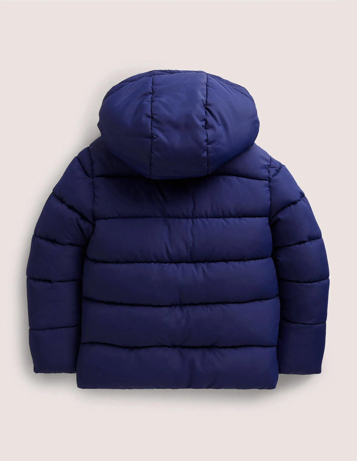 Navy Waterproof Puffer Jacket-College Navy