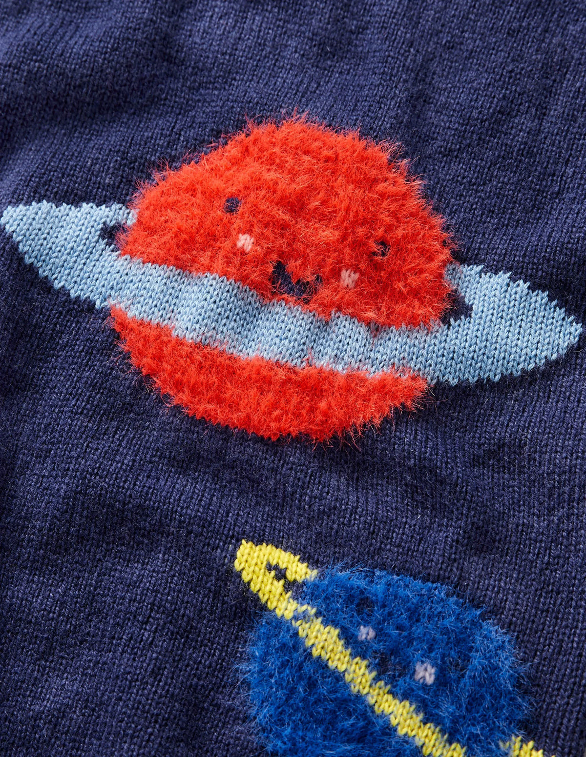 Hotchpotch Logo Jumper-College Navy Planets