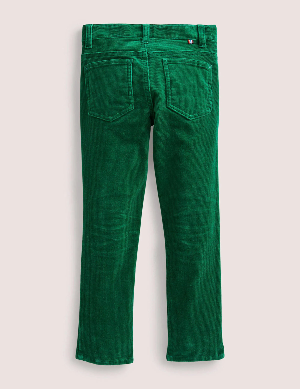 Slim Cord Stretch Pants-Shady Green