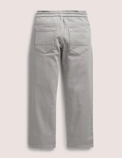 Jersey Skinny Pants-Grey