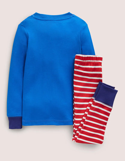 Dream Big Long Pajamas-Elizabethan Blue Doctor