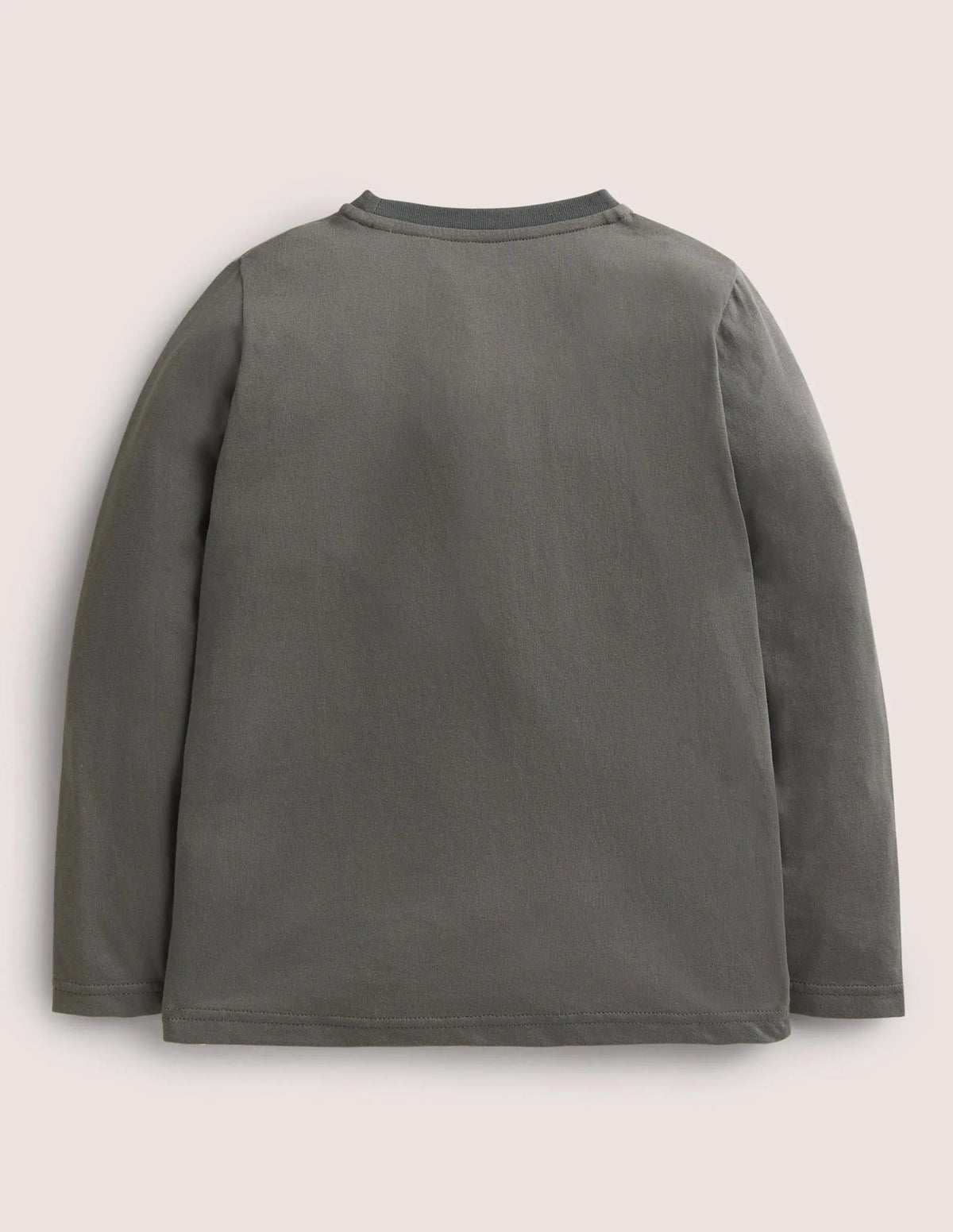 Lift-the-Flap Appliqué T-shirt-Smoke Grey Car