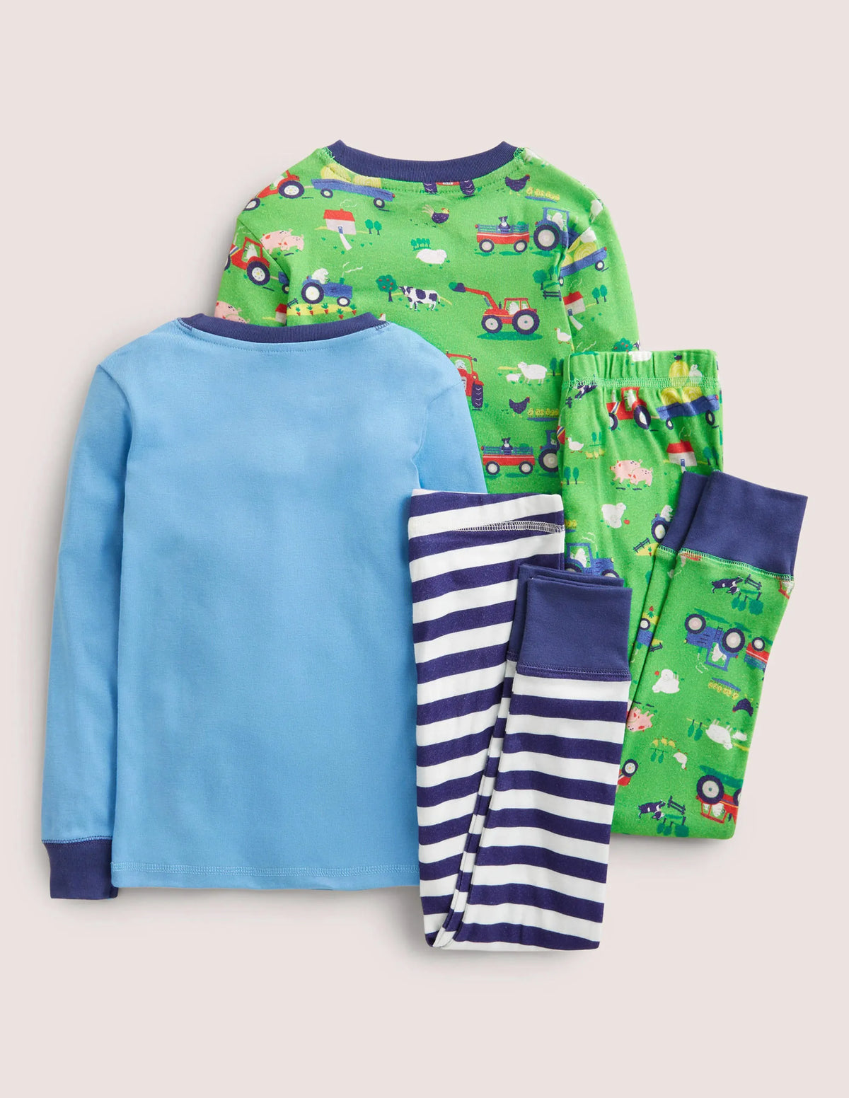 Snug Twin Pack Logo Pajamas-Iguana Farm