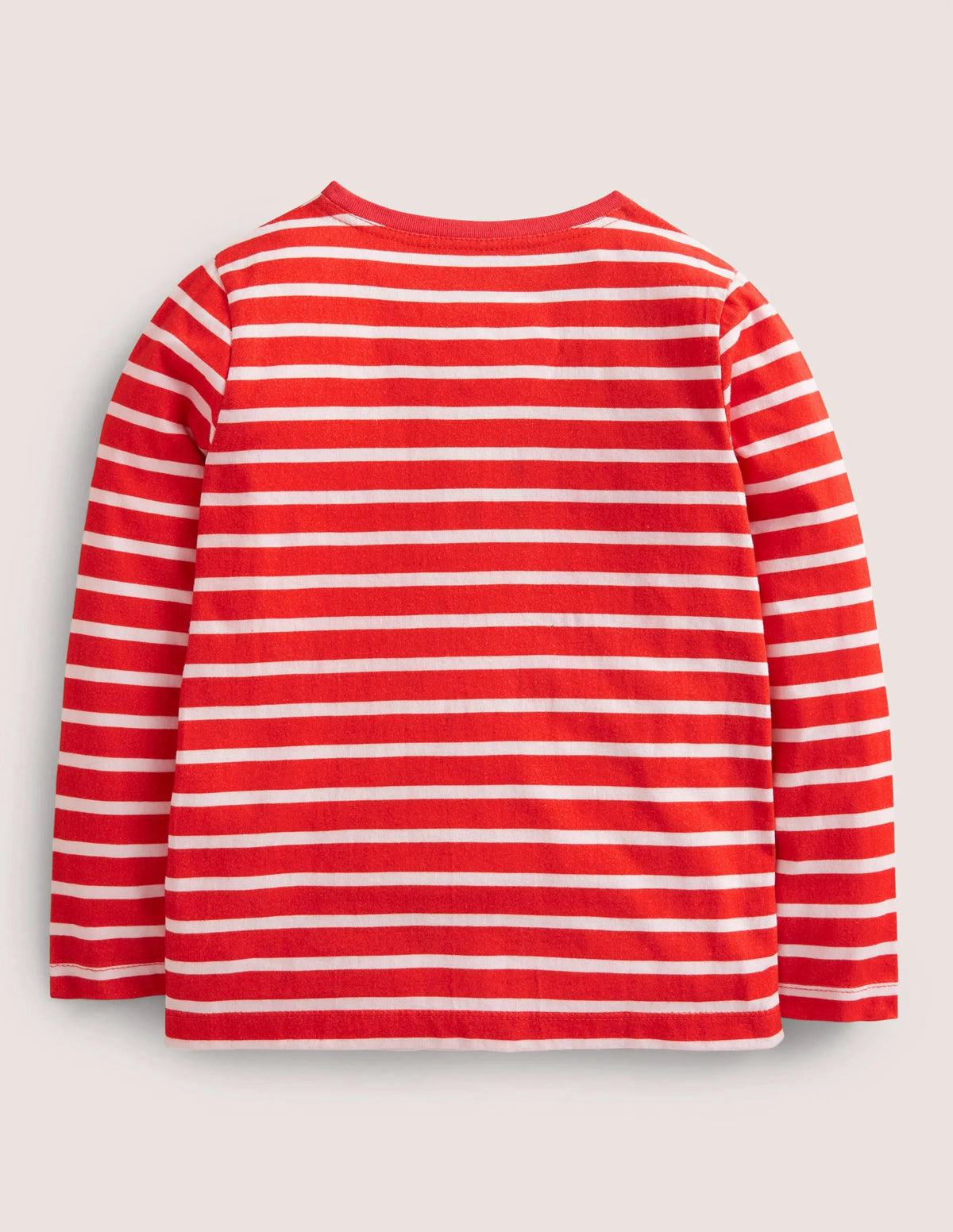 Appliqué Breton T-shirt-Strawberry Tart Red Trucks