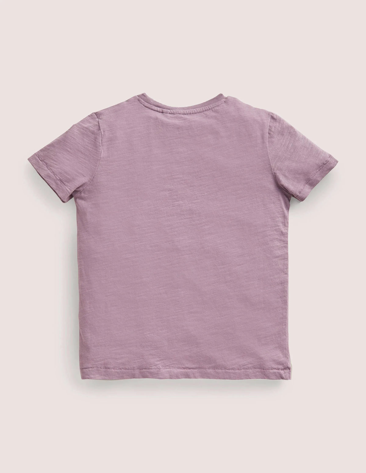 Striped Washed Slub T-shirt-Soft Heather Purple