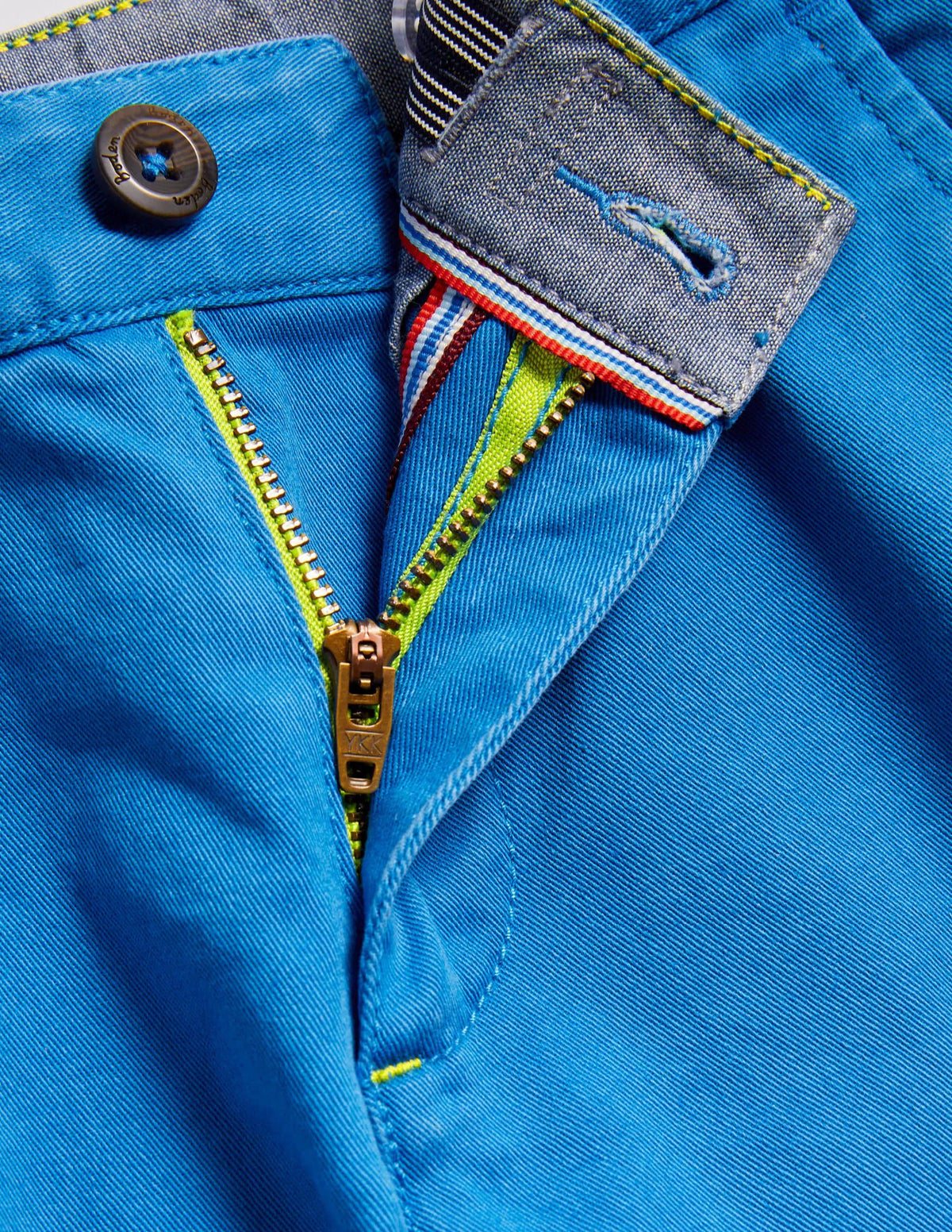 Chino Stretch Pants-Bright Marina Blue