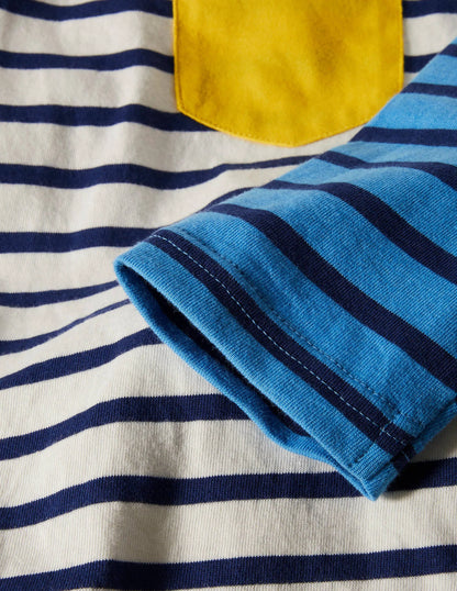 Long Sleeve Breton T-shirt-Multi Hotchpotch