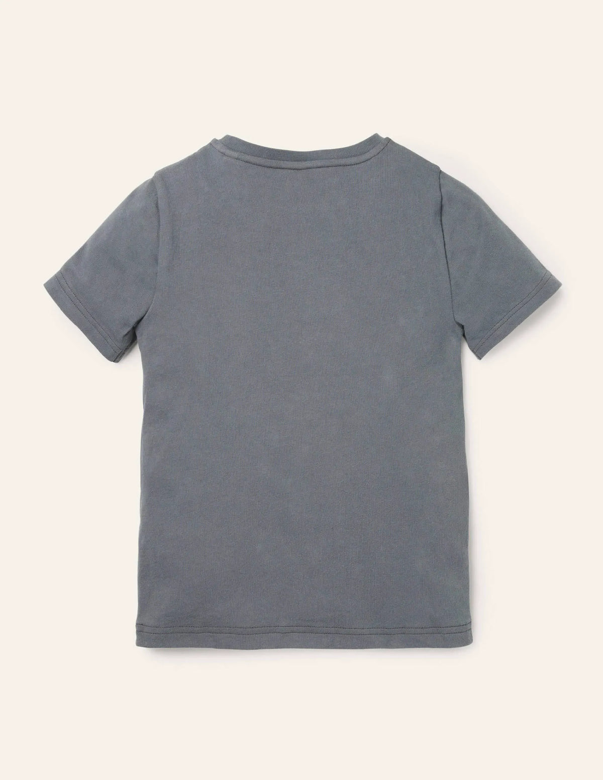 Lift-the-flap Space T-shirt-Smoke Grey Space Station