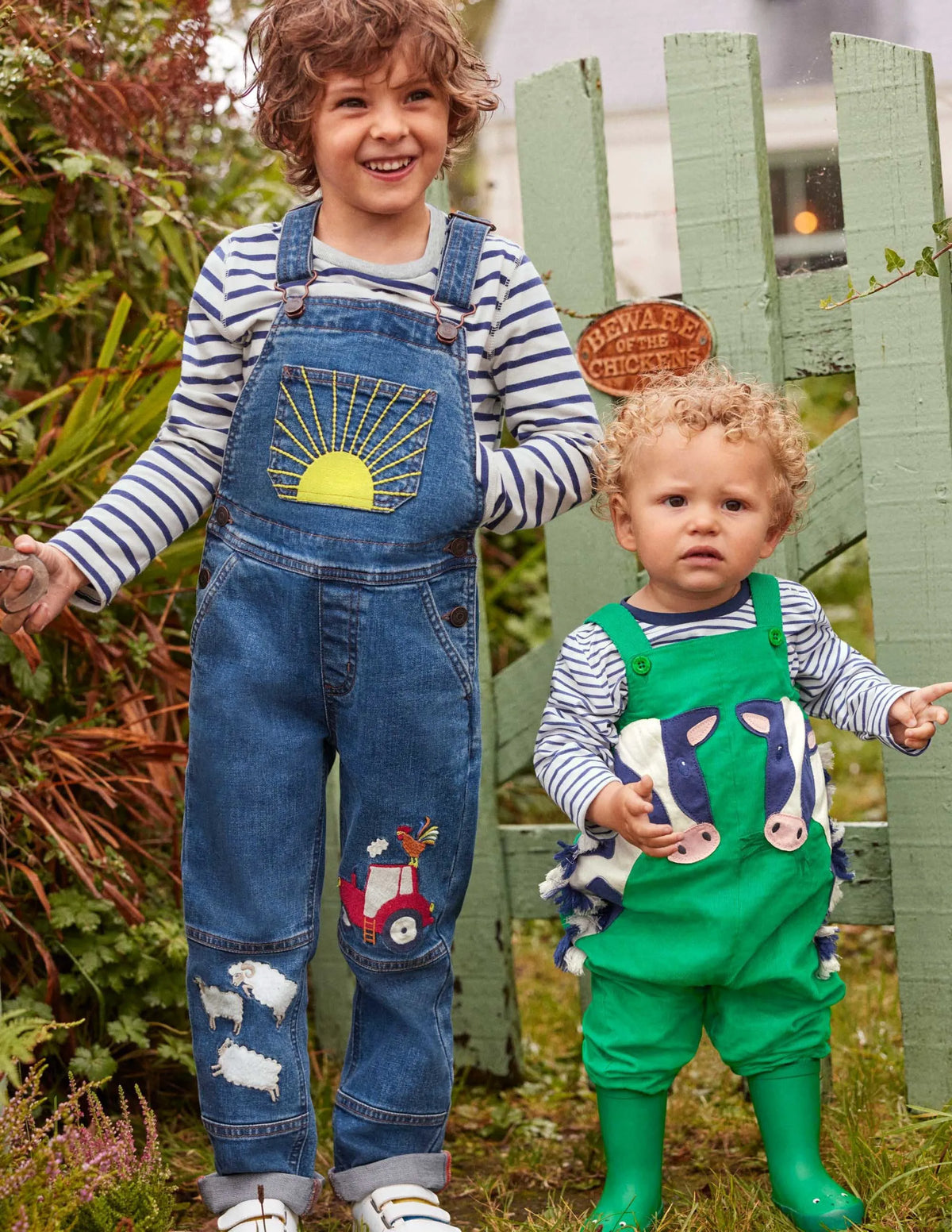 Fun Overalls-Dark Vintage Weather