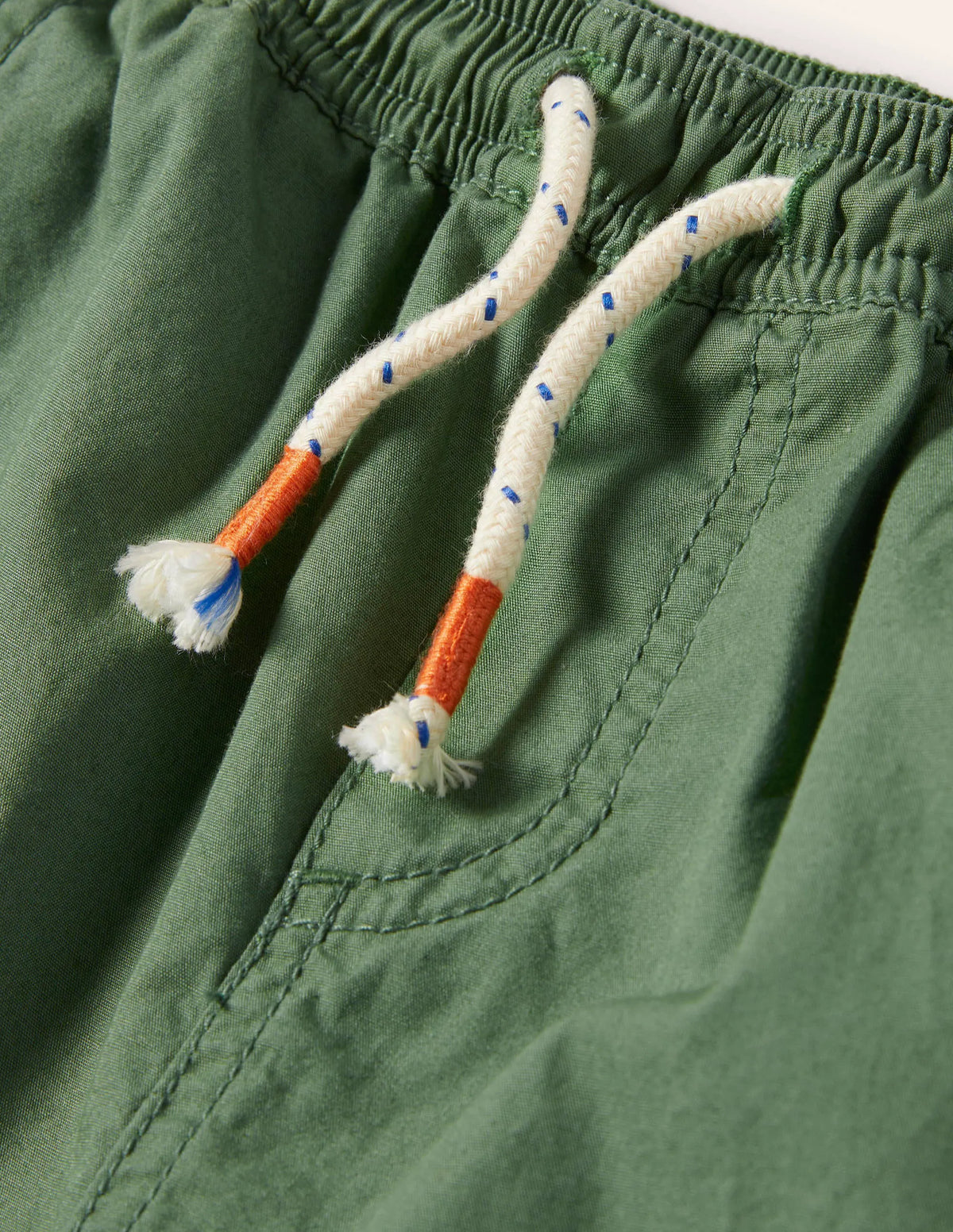 Woven Baggies-Safari Green