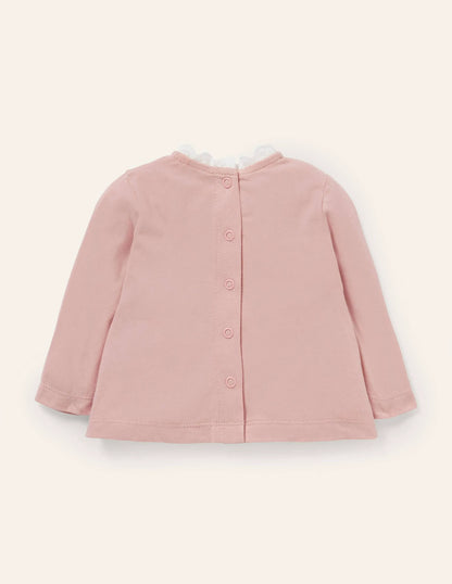 Lift-the-flap T-shirt-Pink Duck