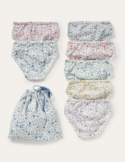 Underwear 7 Pack-Multi Floral