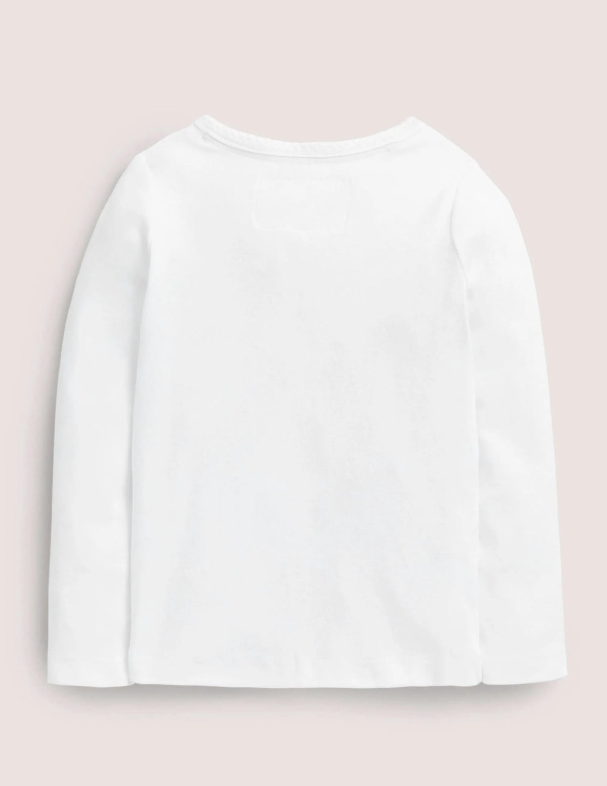 Long-sleeved Rosebud-White