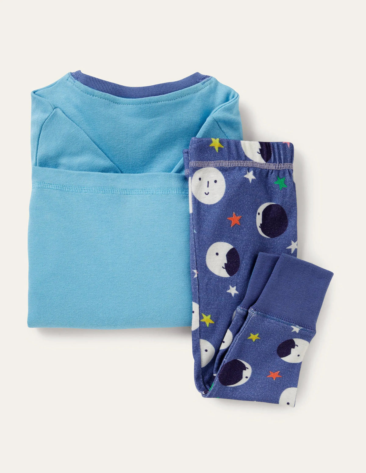 Snug Glow-In-The-Dark Pajamas-Elizabethan Blue Moons